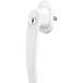 Handgreep Victory met sleutel 90° 40mm (metalen kap) RAL9016 wit + 2 schroeven M5x45 / pce