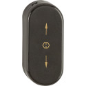 Ovale rozet voor afneembare handgreep U26SV F8077 / pce