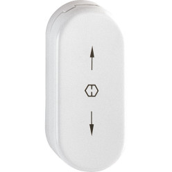 Rosace ovale pour poignée amovible U26SV F9016 / pce