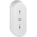 Rosace ovale pour poignée amovible U26SV F9016 / pce