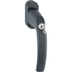 Poignée Hoppe Atlanta SecuTBT® (TBT4) 40mm noir mat F9714M / pce