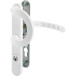 Hoppe Luxembourg Security Lever Handle Set with Cylinder Protection 92 mm PZ White RAL 9016 / piece