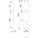 Pair of Long Plates L&L HP202 Aluminum F1 PZ72mm per piece