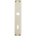 Pair of Hoppe 202PB 55BB Aluminum Door Plates F2 / pc