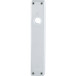 Pair of Hoppe 202PB Escutcheon Plates, lever handle hole only, aluminum F1 / pc