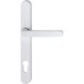 Externe handgreep voor rolluikdoorgang Hoppe 92 PZ (plaat 3347N) wit F9016 / pce