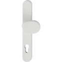 Hoppe 92 PZ boltrekker  (plaat 3357N) crème F9001 / pce