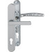 Handgreep + handgreep voor rolluikdoorgang Hoppe New-York 92 PZ (plaat 3357N) F9 / pce