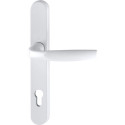 ½ garniture Hoppe New-York 92 PZ (plaque 3357N) crème F9001 / pce