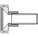 Mounting Bracket 160.00, One-Sided Installation (Glass), Stainless Steel, 16mm Drilling (Set of 2 Pieces) / each