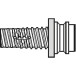 Fixation invisible 195.48.5 pour PVC/ALU, Arc et ES4010...b (set de 2 pièces) / pce