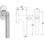 Stainless Steel Lockable...