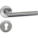 Paar Deurgrepen op rond rozet L90° Ø19mm L&L Office Sydney 2 -inox / pce