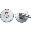 Vrij/bezet WC-rozetten Ø53 x 6mm Office Slim rvs / pce