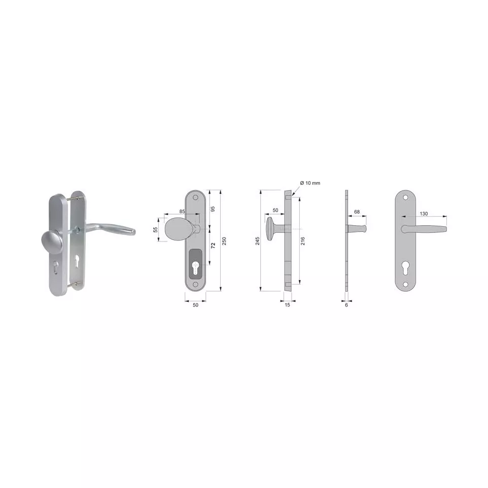 Basis veiligheidshandgreep set -...