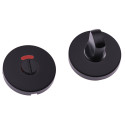 Pair of WC Escutcheons HOME+ Series Matt Black Ø53/8mm / pc