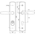 Garniture de sécurité poignée - poignée Tigra Dieckmann 110 PZ / pce