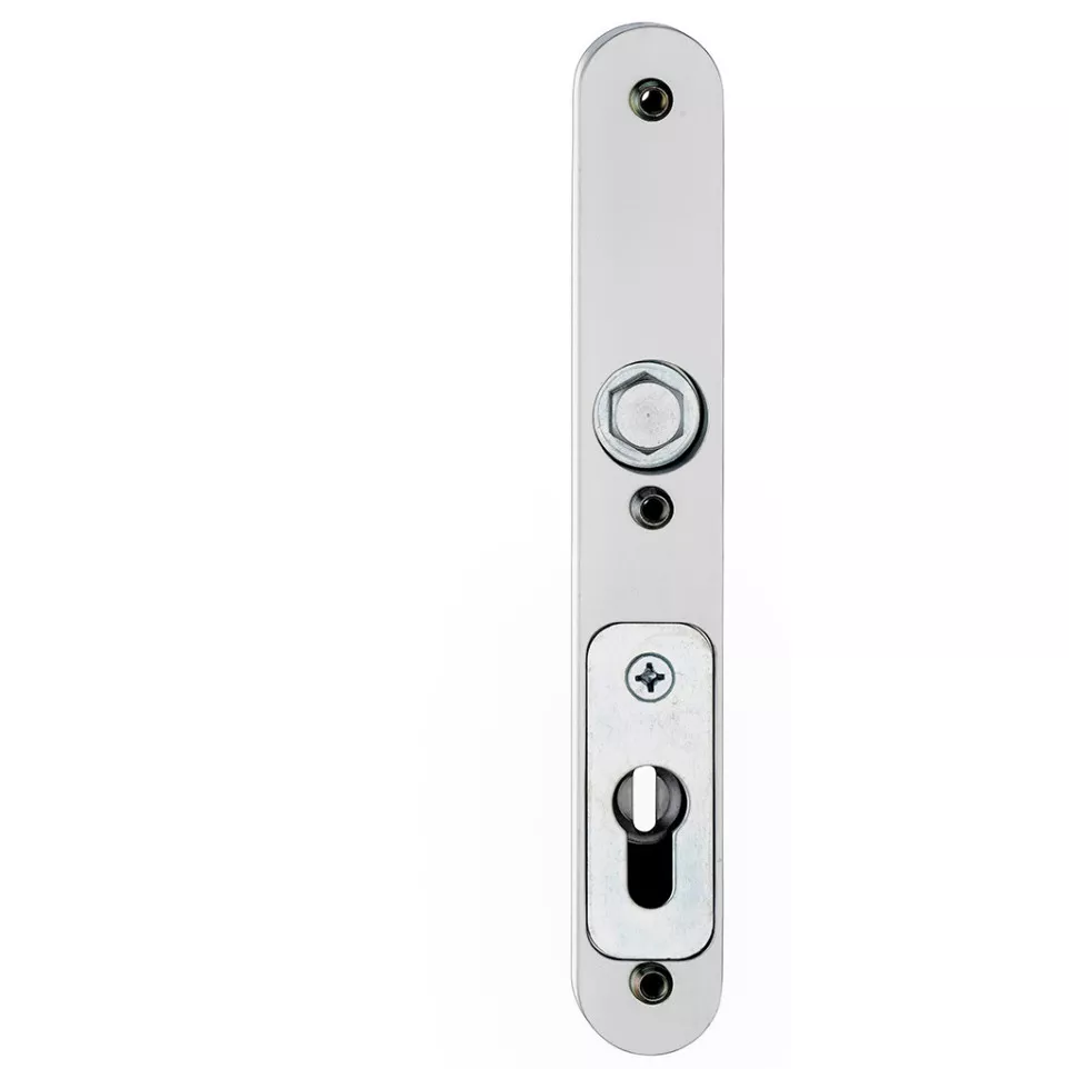 Security Door Handle Set on Plates...