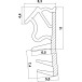 Twin Tec centrale afdichtingsvoeg om in te kloppen 5x8mm wit / 150m