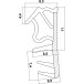 Twin Tec L6050 centrale afdichtingsvoeg om in te kloppen 5x8mm rustiek bruin / 150m