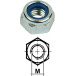 Zinc Plated Steel Nylon Insert Lock Nut DIN 985 M24 Pack of 25