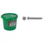 Vis de ferrures autoforante à tête fraisée FEX-A PH2 pour profil PVC Ø3,9x19mm en emballage industriel / 6000PCE