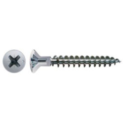 SPAX schroef verzinkt verzonken kop met kruisgleuf (PZ2) met kopboring Ø4,5x35mm / 500PCE
