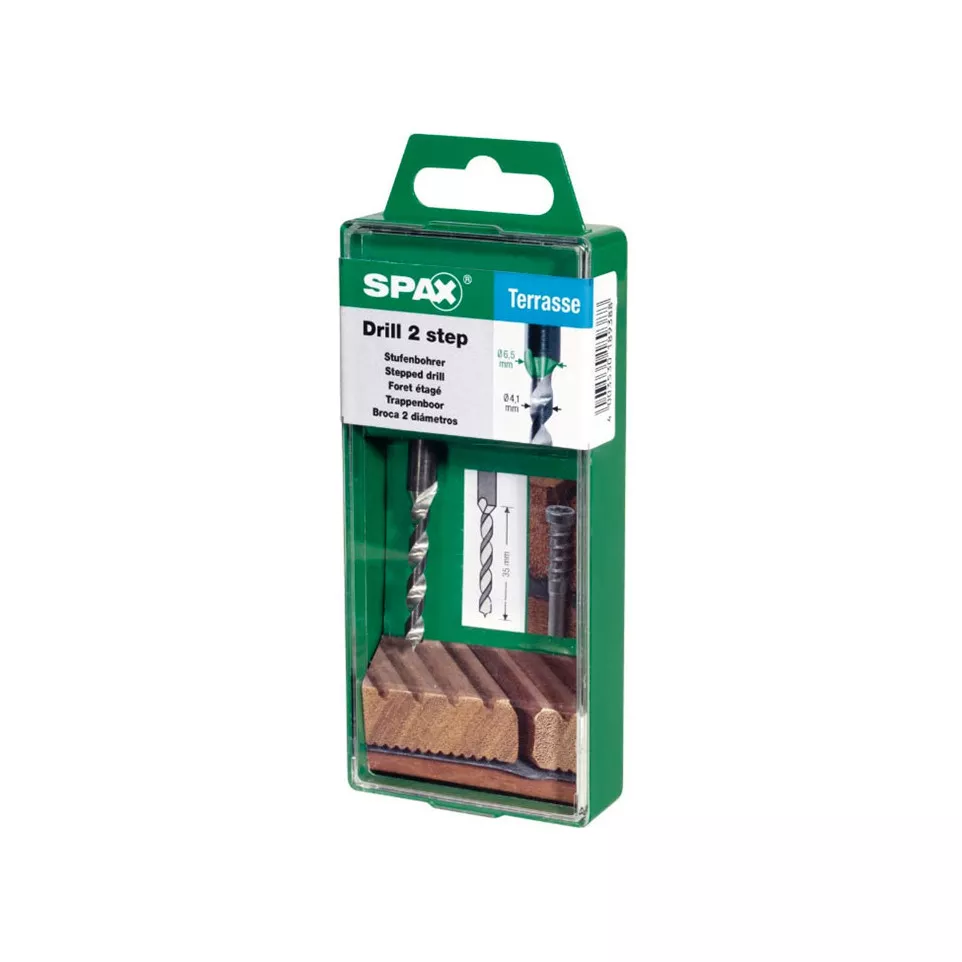 Spax speciale terrasboor 2 niveaus / pce