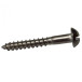 Houtschroef ruw ijzer flenskop met zaaggleuf DIN 96 Ø2x10mm / 200pce