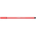STABILO Pen 68 viltstift, neon rood