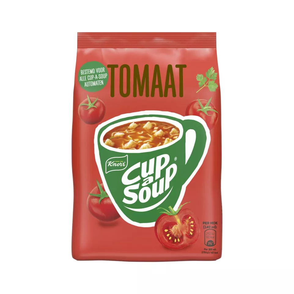 Knorr Cup-a-Soup Vending Tomato 140ml...