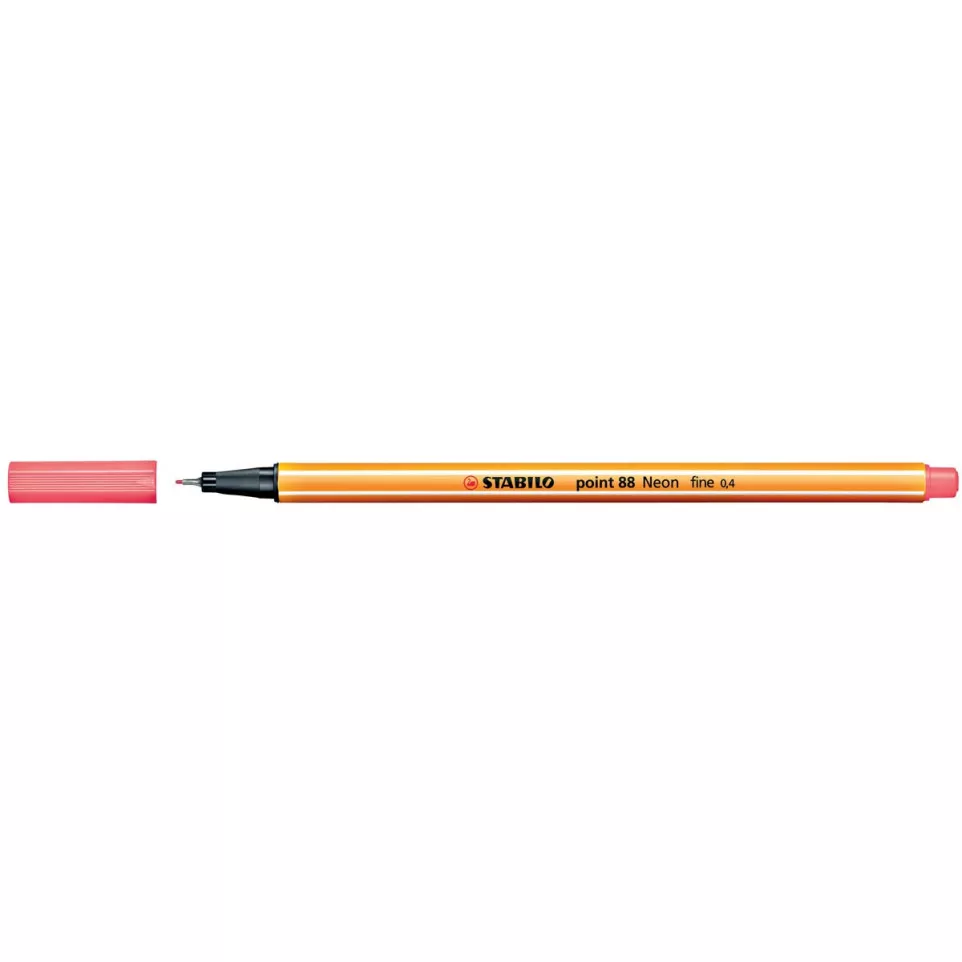 STABILO point 88 fineliner, rose néon