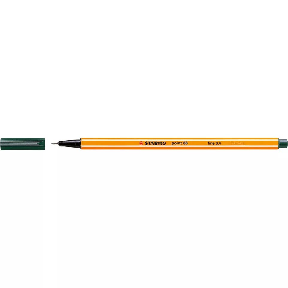 STABILO Pen 88 Fineliner Olive Green