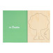 SendCraft white  custom puzzle postcard, tree 