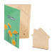 SendCraft blanc  carte postale puzzle personnalisée, maison 