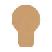 CreaStick Bulb Eco naturelle  Bloc-notes adhésif  