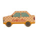 CreaStick Car Eco natuurlijk  custon made sticky notitieblok 
