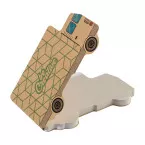 CreaStick Truck Eco natuurlijk  custon made sticky notitieblok 