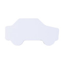 CreaStick Car wit  custon made sticky notitieblok 