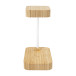 VoltGlow naturelle blanc Lampe de bureau chargement sans fil 