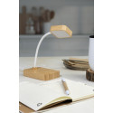 VoltGlow naturelle blanc Lampe de bureau chargement sans fil 