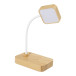 VoltGlow naturelle blanc Lampe de bureau chargement sans fil 