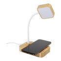 VoltGlow naturelle blanc Lampe de bureau chargement sans fil 