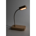 VoltGlow naturelle blanc Lampe de bureau chargement sans fil 