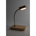 VoltGlow naturelle blanc Lampe de bureau chargement sans fil 