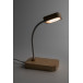 VoltGlow naturelle blanc Lampe de bureau chargement sans fil 