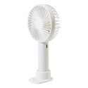 Chillmax white  RPP rechargeable hand fan 