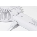 Chilly white  RABS rechargeable hand fan 