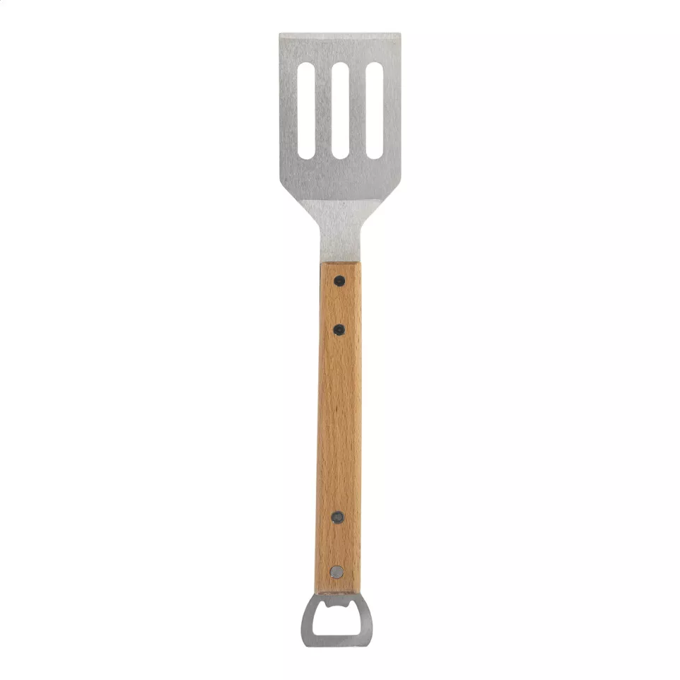 Pitmaster natuurlijk zilver BBQ spatel 