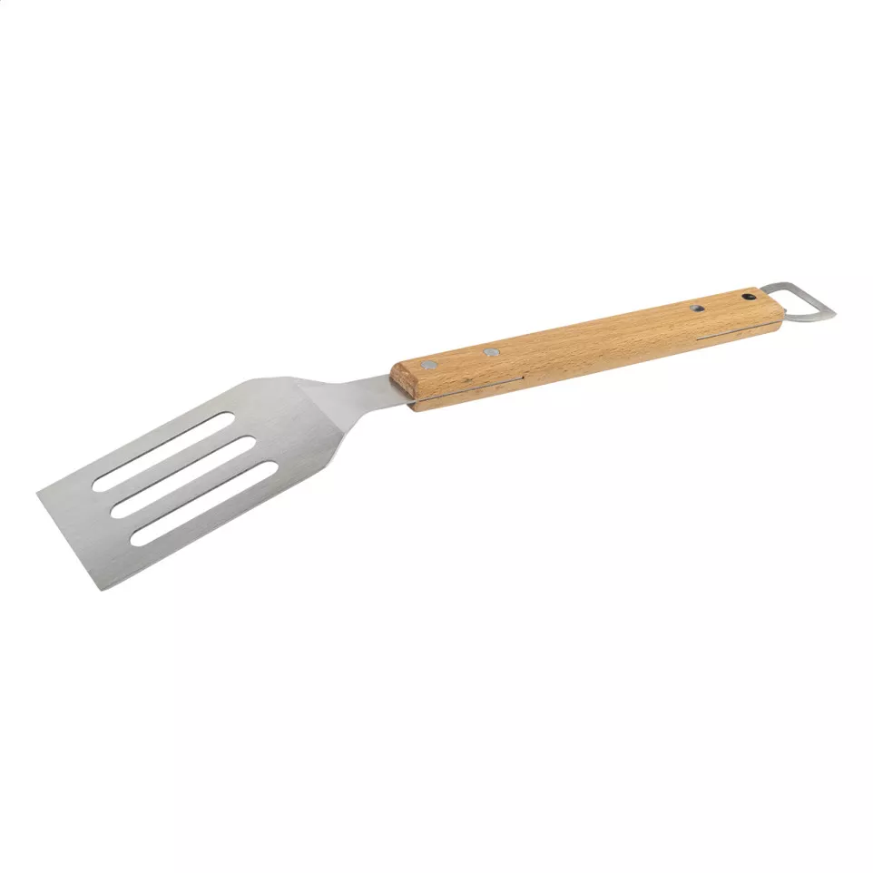 Pitmaster natuurlijk zilver BBQ spatel 